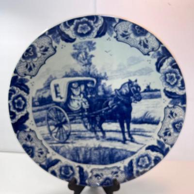 1839 Delft Horse and carriage