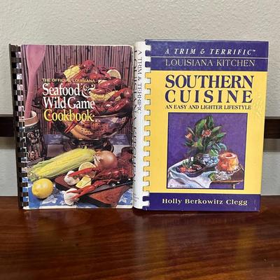 Twelve (12) Assorted Louisiana/New Orleans Cookbooks