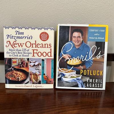 Twelve (12) Assorted Louisiana/New Orleans Cookbooks
