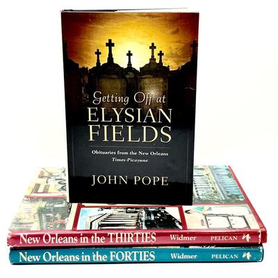 Collection Of Three (3) ~  New Orleans Themed Books