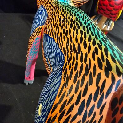 Hand Crafted, Hand Painted Signed Unique Wooden Figurines (DR-JS)