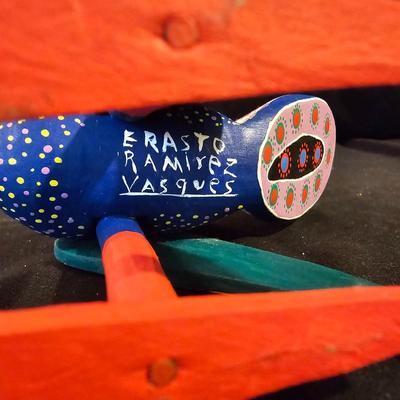 Hand Crafted, Hand Painted Signed Unique Wooden Figurines (DR-JS)