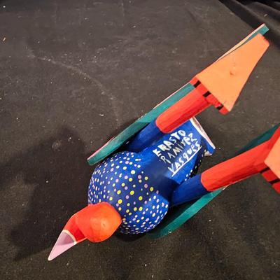 Hand Crafted, Hand Painted Signed Unique Wooden Figurines (DR-JS)