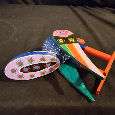 Hand Crafted, Hand Painted Signed Unique Wooden Figurines (DR-JS)