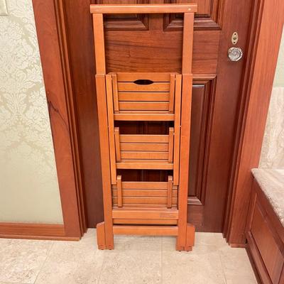 3-Step Italian Made Wooden Ladder (PC1-SS)