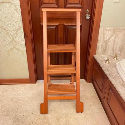 3-Step Italian Made Wooden Ladder (PC1-SS)