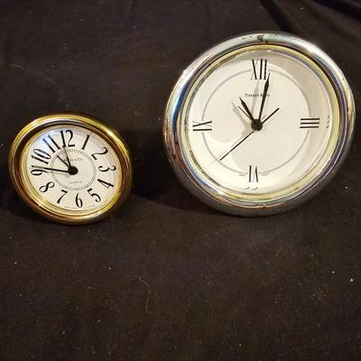Pair of Tiffany & Co Clocks  (DR-JS)