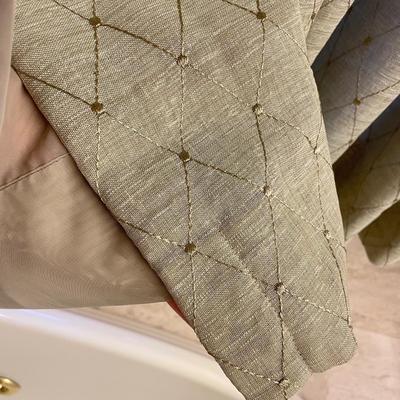 Eight Matching Curtain Panels w/ Rods and Hardware (PB, PC1-SS)