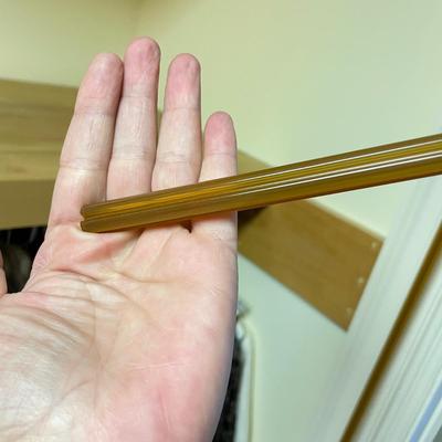 Eight Matching Curtain Panels w/ Rods and Hardware (PB, PC1-SS)