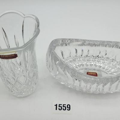 2 Pc Gorham Crystal