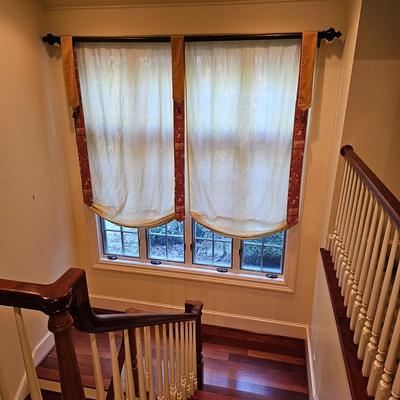 Custom Made Window Treatments w/Panels  (UH-JS)