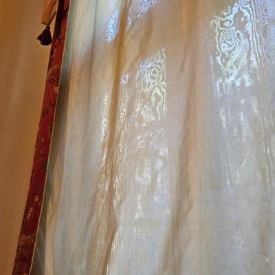Custom Made Window Treatments w/Panels  (UH-JS)