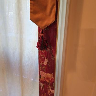 Custom Made Window Treatments w/Panels  (UH-JS)