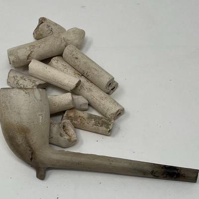 19C Clay Pipe and Fragments