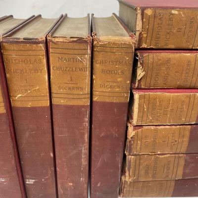 Dicken's Books 20 volumes By the Colonial Press