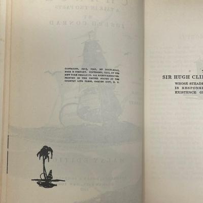 Joseph Conrad Malay Edition 8 volumes Doubleday, Doran copyright 1933