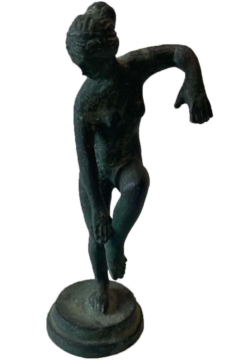 Antique elegant Female Bronze statue