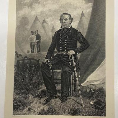 Zachary Taylor Painted by Alonzo Chappel