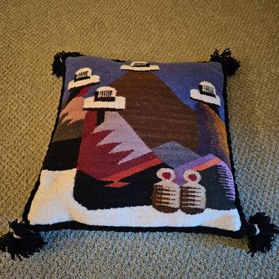 Honduran & Native American Art Books & Folklore Pillows  (BR1-JS)