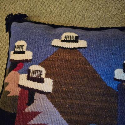 Honduran & Native American Art Books & Folklore Pillows  (BR1-JS)