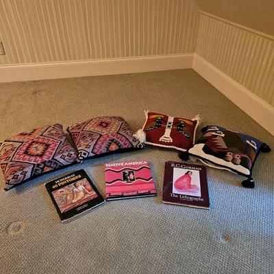 Honduran & Native American Art Books & Folklore Pillows  (BR1-JS)