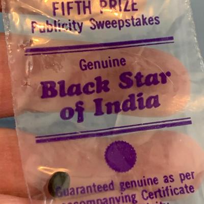 Gems Lot - Emeralds and Black Star