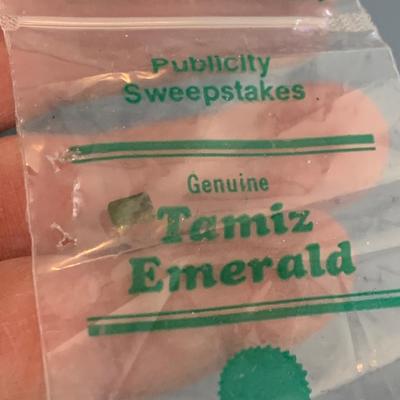 Gems Lot - Emeralds and Black Star