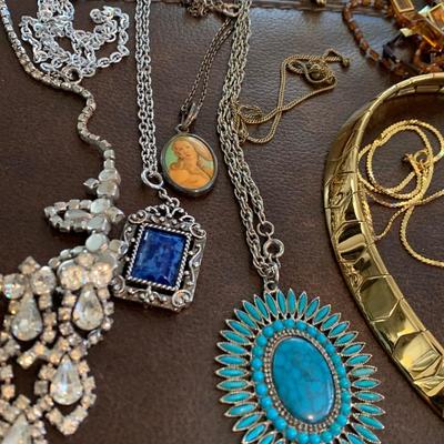 Large Estate Jewelry Lot Necklaces