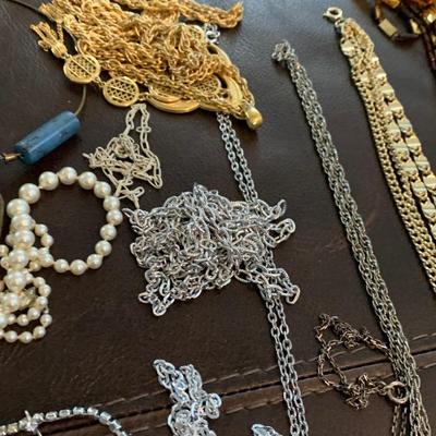 Large Estate Jewelry Lot Necklaces