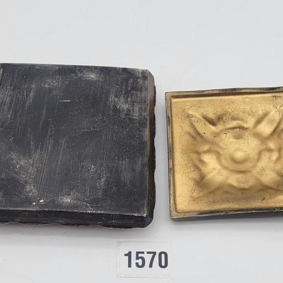 Metal trinket box