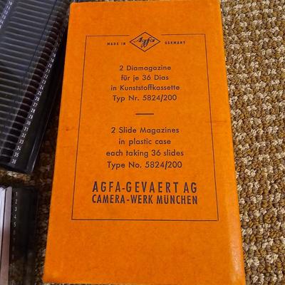Kodak 760H Carousel Slide Projector, Screen & More  (BR-JS)