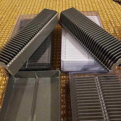 Kodak 760H Carousel Slide Projector, Screen & More  (BR-JS)