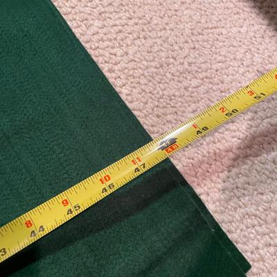 2 pieces of green felt