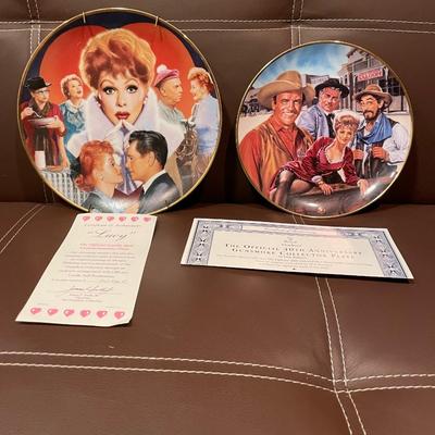 Lucy and Bonanza plate