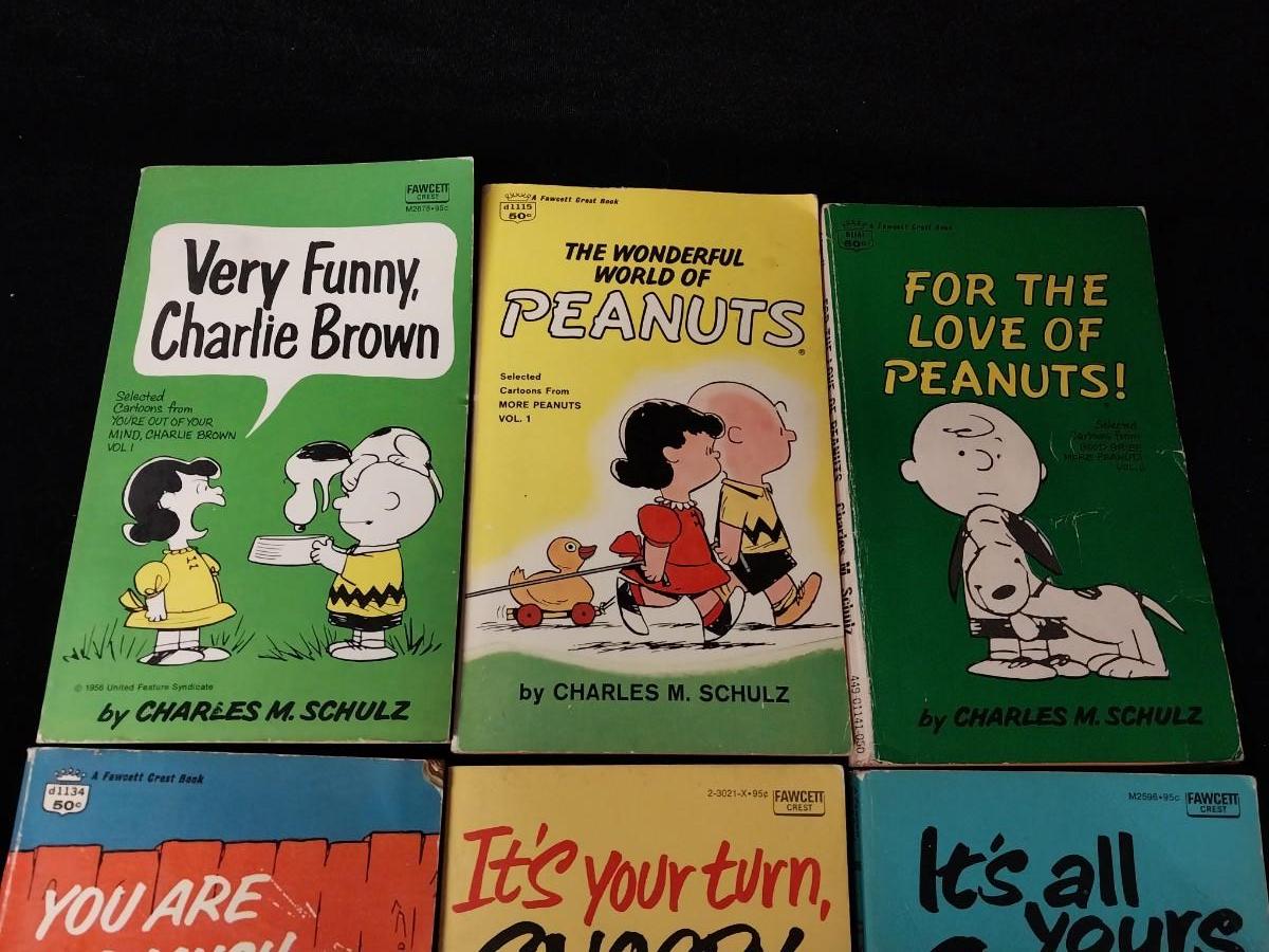 VINTAGE CHARLIE BROWN AND SNOOPY BOOKS | EstateSales.org
