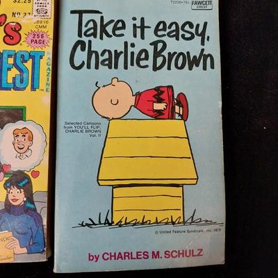MARMADUKE, FAMILY CIRCUS, ARCHIE'S AND CHARLIE BROWN BOOKS