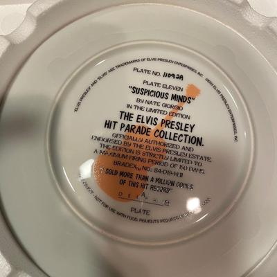 Elvis plates and watch