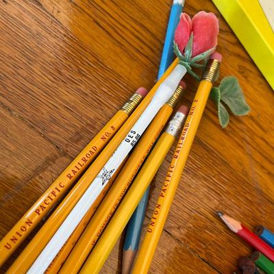 Vintage Advertising Pencils UP RR