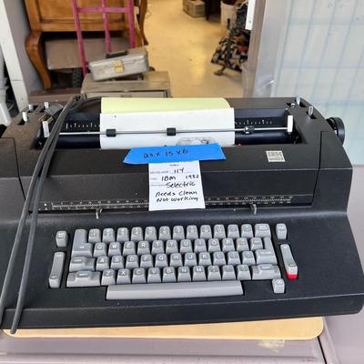 Black IBM Selectric 2 Typewrite