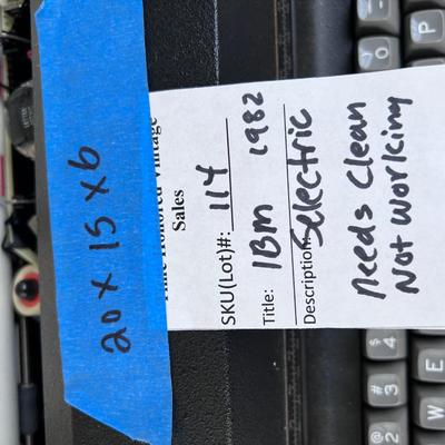 Black IBM Selectric 2 Typewrite