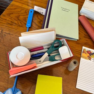 Note pad & misc.