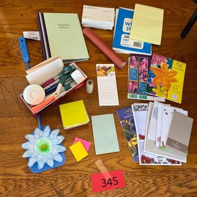 Note pad & misc.
