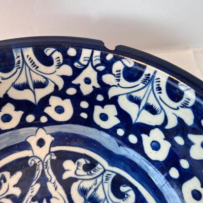 Blue and White bowls, plates, tea pot