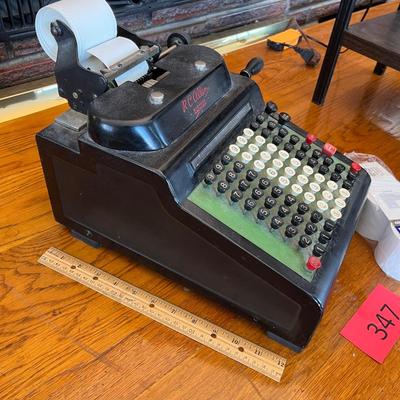 R.C. Collins Adding Machine