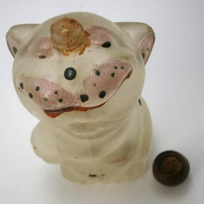 "BONZO" Satin Glass Perfume Bottle