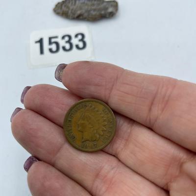 Arrowheads and Indian penny