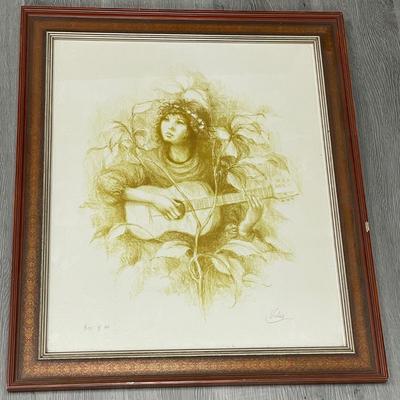 Signed VICLAS lithograph / Numbered 4/75 of 190