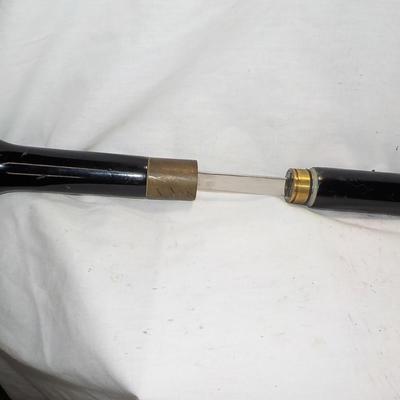 Walking Cane-sword with pull out/ 36 in. / 17 in sword..est. $50 to $150.