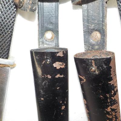 2 Hitler Youth Knifes and cases. ( REAL). est. $30 to $150.