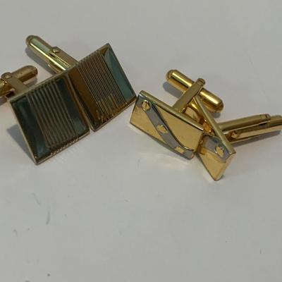 Vintage Cufflinks Jewelry Estate Lot